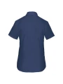 KARIBAN Chemise popeline polycoton manches courtes entretien facile femme /api/colors/ad672b31-05a4-4a7a-979a-b5fc02595a56 personnalisable