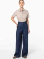 Chemises à personnaliser KARIBAN Chemise popeline polycoton manches courtes entretien facile femme 