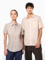 Chemises à personnaliser KARIBAN Chemise popeline polycoton manches courtes entretien facile femme 