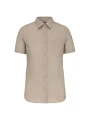 KARIBAN Chemise popeline polycoton manches courtes entretien facile femme /api/colors/13a9f258-6ed5-4b44-b30c-6e7b15d934d4 personnalisable