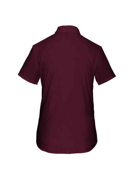 KARIBAN Chemise popeline polycoton manches courtes entretien facile femme /api/colors/3f4410b9-f80f-412a-9aa8-9260cc84003d personnalisable