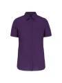 KARIBAN Chemise popeline polycoton manches courtes entretien facile femme /api/colors/f28ecd26-255e-4b18-a29c-08c2af1111d3 personnalisable