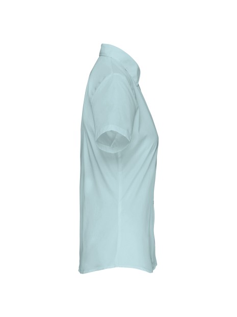 KARIBAN Chemise popeline polycoton manches courtes entretien facile femme /api/colors/8cfe5bc4-4e82-4ca2-a047-39793c9adab4 personnalisable