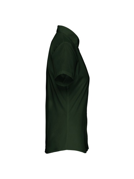 KARIBAN Chemise popeline polycoton manches courtes entretien facile femme /api/colors/04ff5422-733a-4283-80b4-be8cd0eba314 personnalisable