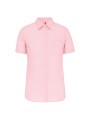 KARIBAN Chemise popeline polycoton manches courtes entretien facile femme /api/colors/e6e01a9e-32a8-4240-a2ea-a7c5187399a7 personnalisable