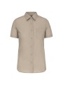 KARIBAN Chemise popeline polycoton manches courtes entretien facile femme /api/colors/13a9f258-6ed5-4b44-b30c-6e7b15d934d4 personnalisable