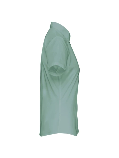 KARIBAN Chemise popeline polycoton manches courtes entretien facile femme /api/colors/9461b1f5-f20c-4909-acf0-8bf53fdec48b personnalisable