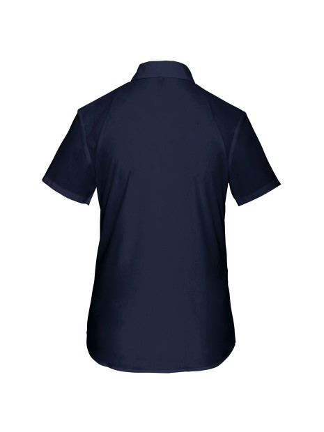 KARIBAN Chemise popeline polycoton manches courtes entretien facile femme /api/colors/b68891a9-1d28-4f7a-8deb-775c45027afd personnalisable