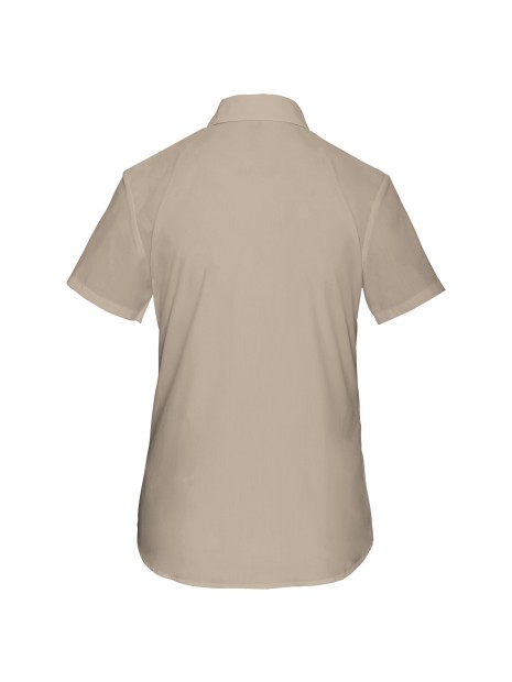 KARIBAN Chemise popeline polycoton manches courtes entretien facile femme /api/colors/13a9f258-6ed5-4b44-b30c-6e7b15d934d4 personnalisable