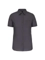 KARIBAN Chemise popeline polycoton manches courtes entretien facile femme /api/colors/a74dfbdb-7821-4e15-a7e5-fe07498d41c7 personnalisable