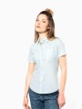 Chemises à personnaliser KARIBAN Chemise popeline polycoton manches courtes entretien facile femme 