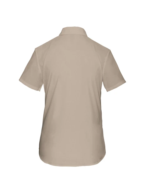 KARIBAN Chemise popeline polycoton manches courtes entretien facile femme /api/colors/13a9f258-6ed5-4b44-b30c-6e7b15d934d4 personnalisable