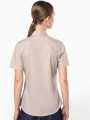 Chemises à personnaliser KARIBAN Chemise popeline polycoton manches courtes entretien facile femme 