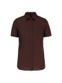 KARIBAN Chemise popeline polycoton manches courtes entretien facile femme /api/colors/951cb8b6-18b8-4f27-8f99-2d223c8b4856 personnalisable