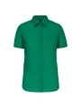 KARIBAN Chemise popeline polycoton manches courtes entretien facile femme /api/colors/8e228bbe-4407-4cbc-b57b-e0b7f7e9d211 personnalisable