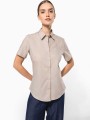 Chemises à personnaliser KARIBAN Chemise popeline polycoton manches courtes entretien facile femme 