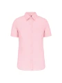 KARIBAN Chemise popeline polycoton manches courtes entretien facile femme /api/colors/e6e01a9e-32a8-4240-a2ea-a7c5187399a7 personnalisable