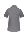 KARIBAN Chemise popeline polycoton manches courtes entretien facile femme /api/colors/4aec04d1-687e-4c17-9275-2f36ebc782ac personnalisable