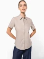 Chemises à personnaliser KARIBAN Chemise popeline polycoton manches courtes entretien facile femme 