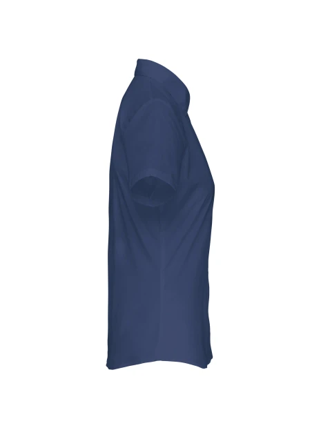 KARIBAN Chemise popeline polycoton manches courtes entretien facile femme /api/colors/ad672b31-05a4-4a7a-979a-b5fc02595a56 personnalisable