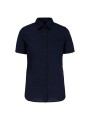 KARIBAN Chemise popeline polycoton manches courtes entretien facile femme /api/colors/b68891a9-1d28-4f7a-8deb-775c45027afd personnalisable