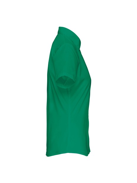 KARIBAN Chemise popeline polycoton manches courtes entretien facile femme /api/colors/8e228bbe-4407-4cbc-b57b-e0b7f7e9d211 personnalisable