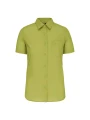 KARIBAN Chemise popeline polycoton manches courtes entretien facile femme /api/colors/7ab928ec-33ab-4ba2-8fb6-e49c659be6ea personnalisable