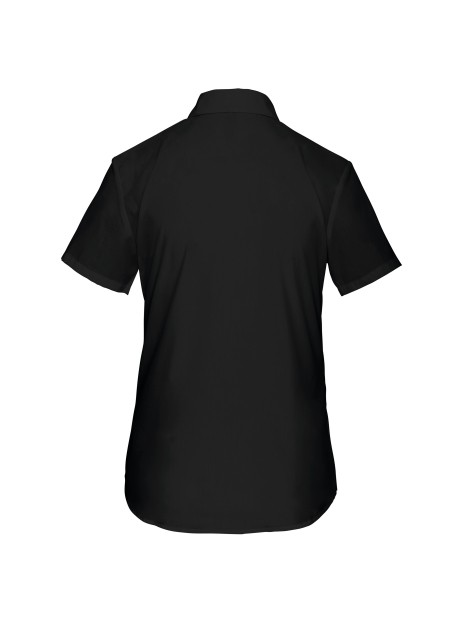 KARIBAN Chemise popeline polycoton manches courtes entretien facile femme /api/colors/b9fdad4a-5e94-45cb-8c03-c08b349b28c3 personnalisable