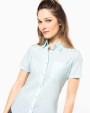 Chemises personnalisable KARIBAN Chemise popeline polycoton manches courtes entretien facile femme