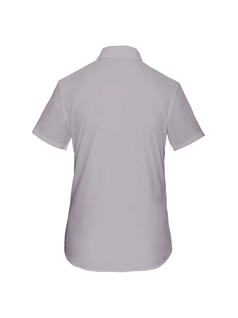KARIBAN Chemise popeline polycoton manches courtes entretien facile femme /api/colors/12080c85-8950-461d-af35-871f7cb95d1d personnalisable