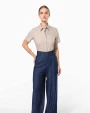 Chemises personnalisable KARIBAN Chemise popeline polycoton manches courtes entretien facile femme