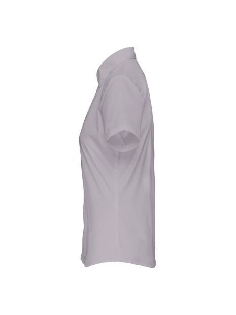 KARIBAN Chemise popeline polycoton manches courtes entretien facile femme /api/colors/12080c85-8950-461d-af35-871f7cb95d1d personnalisable