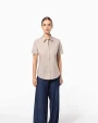 Chemises personnalisable KARIBAN Chemise popeline polycoton manches courtes entretien facile femme