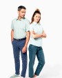 Chemises personnalisable KARIBAN Chemise popeline polycoton manches courtes entretien facile femme