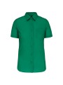 KARIBAN Chemise popeline polycoton manches courtes entretien facile femme /api/colors/8e228bbe-4407-4cbc-b57b-e0b7f7e9d211 personnalisable