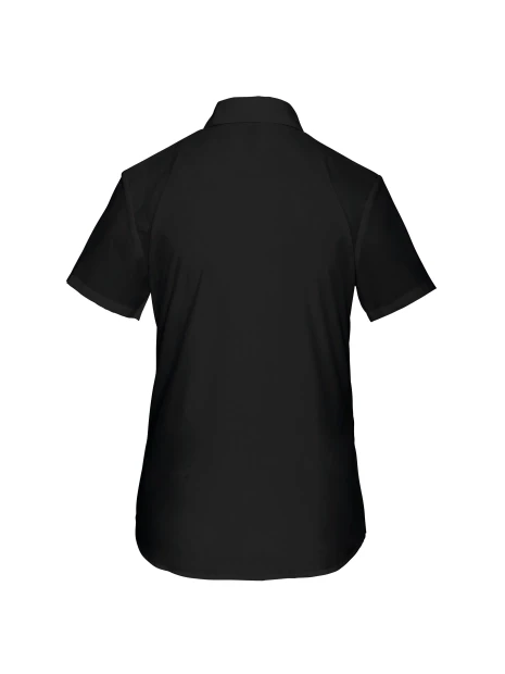 KARIBAN Chemise popeline polycoton manches courtes entretien facile femme /api/colors/b9fdad4a-5e94-45cb-8c03-c08b349b28c3 personnalisable
