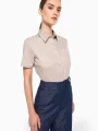 Chemises à personnaliser KARIBAN Chemise popeline polycoton manches courtes entretien facile femme 