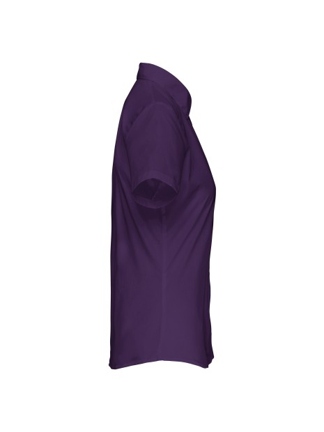 KARIBAN Chemise popeline polycoton manches courtes entretien facile femme /api/colors/f28ecd26-255e-4b18-a29c-08c2af1111d3 personnalisable