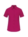 KARIBAN Chemise popeline polycoton manches courtes entretien facile femme /api/colors/0327c765-dd20-409c-911d-31f7a9b4c2f5 personnalisable