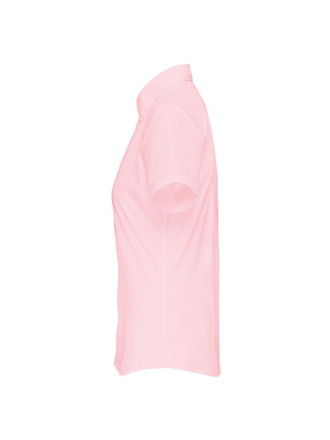 KARIBAN Chemise popeline polycoton manches courtes entretien facile femme /api/colors/e6e01a9e-32a8-4240-a2ea-a7c5187399a7 personnalisable