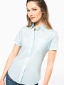 Chemises à personnaliser KARIBAN Chemise popeline polycoton manches courtes entretien facile femme 