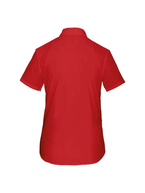KARIBAN Chemise popeline polycoton manches courtes entretien facile femme /api/colors/f7def30f-cf00-4a4e-8048-9f030f6d3017 personnalisable