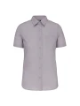 KARIBAN Chemise popeline polycoton manches courtes entretien facile femme /api/colors/12080c85-8950-461d-af35-871f7cb95d1d personnalisable