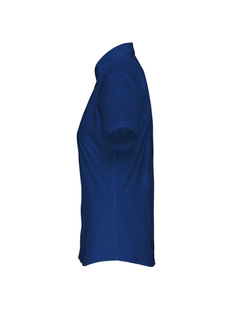 KARIBAN Chemise popeline polycoton manches courtes entretien facile femme /api/colors/ed7ae569-720e-478c-a34b-585a5518215e personnalisable