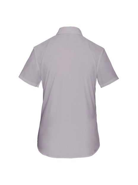 KARIBAN Chemise popeline polycoton manches courtes entretien facile femme /api/colors/12080c85-8950-461d-af35-871f7cb95d1d personnalisable