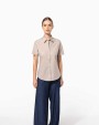 Chemises personnalisable KARIBAN Chemise popeline polycoton manches courtes entretien facile femme