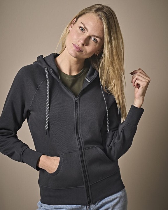 TEE JAYS LADIES FASHION FULL ZIP HOOD Sweatshirts personalisierbar