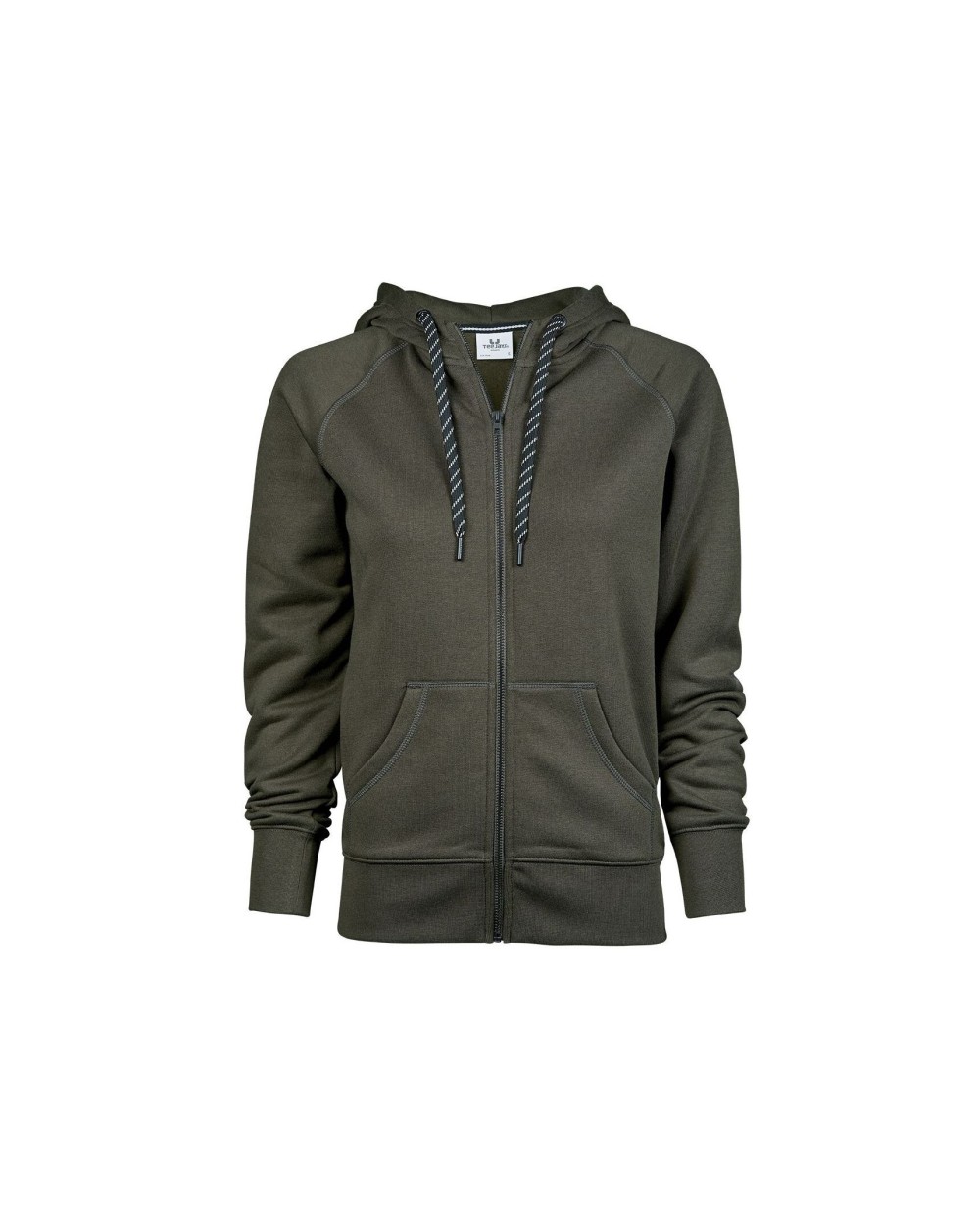 Sweaters & hoodies TEE JAYS LADIES FASHION FULL ZIP HOOD voor bedrukking &amp; borduring