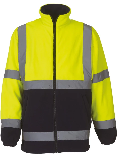 YOKO Veste polaire haute visibilité /api/colors/949c44e5-3e5e-4ec0-b861-c892bca4610f personnalisable