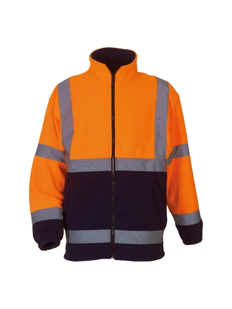 YOKO Veste polaire haute visibilité /api/colors/e4baf3f7-1f5c-46c1-9fb3-e23af16eef57 personnalisable